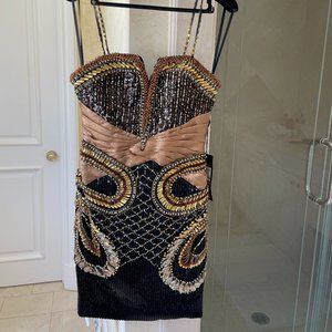 Musani Black Couture Dress